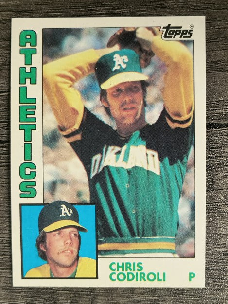 1984 Topps #61 Chris Codiroli