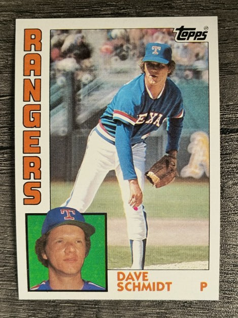 1984 Topps #584 Dave Schmidt