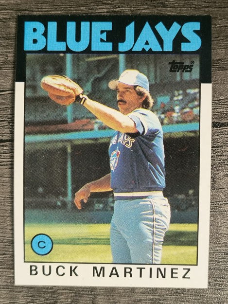 1986 Topps #518 Buck Martinez