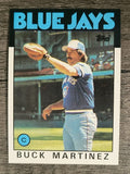 1986 Topps #518 Buck Martinez