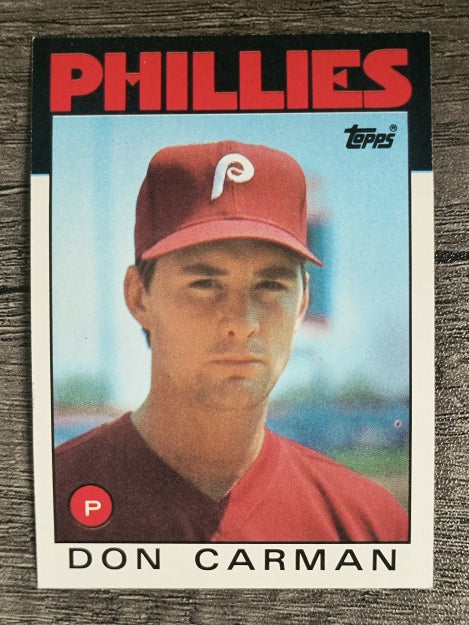 1986 Topps #532 Don Carman