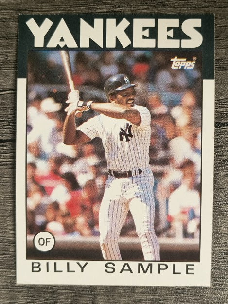 1986 Topps #533 Billy Sample