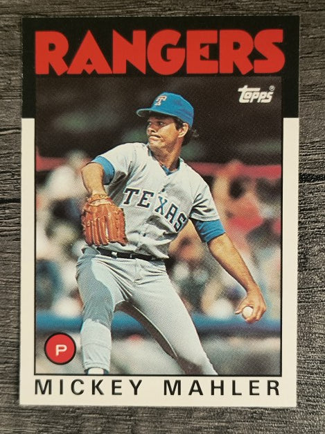 1986 Topps Traded #68T Mickey Mahler