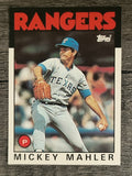 1986 Topps Traded #68T Mickey Mahler
