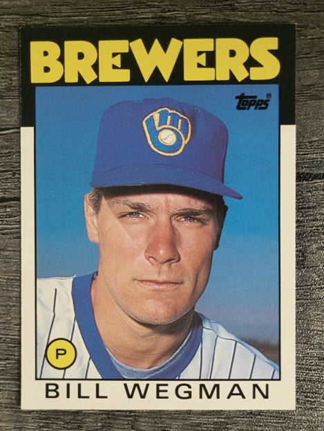 1986 Topps Traded #123T Bill Wegman XRC