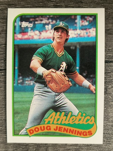 1989 Topps #166 Doug Jennings RC