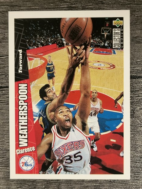 1996-97 Collector's Choice #121 Clarence Weatherspoon