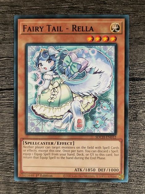 2020 Yu-Gi-Oh Structure Deck Spirit Charmers 1st Edition #12 Fairy Tail - Rella