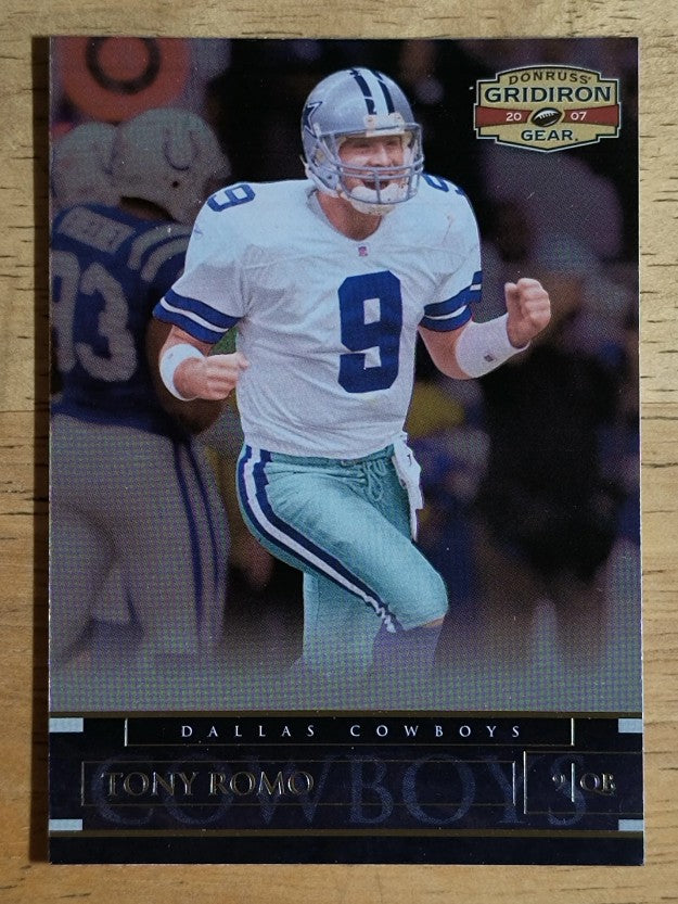 2007 Donruss Gridiron Gear #1 Tony Romo