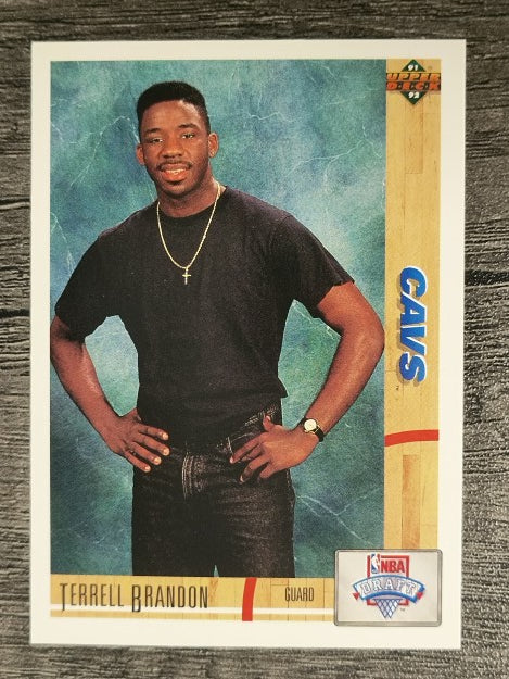1991-92 Upper Deck #6 Terrell Brandon RC