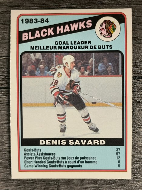 1984-85 O-Pee-Chee #355 Denis Savard TL