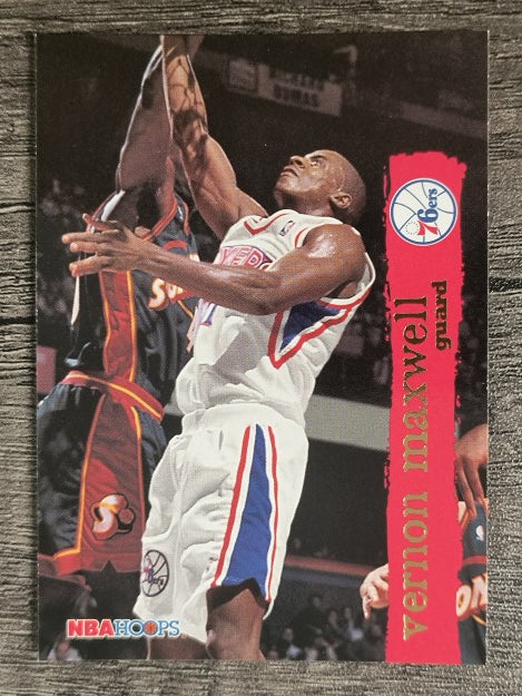 1995-96 Hoops #322 Vernon Maxwell