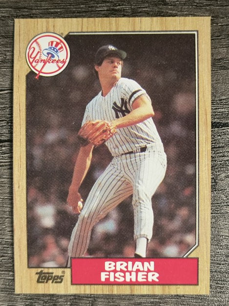 1987 Topps #316 Brian Fisher
