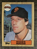 1987 Topps #526 Roger Mason