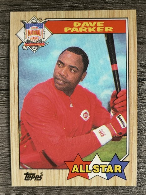 1987 Topps #600 Dave Parker AS