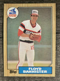1987 Topps #737 Floyd Bannister