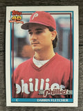 1991 Topps #9 Darrin Fletcher