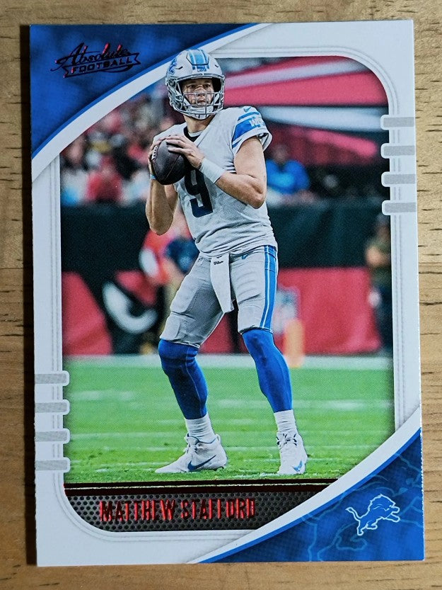 2020 Absolute Red #8 Matthew Stafford