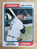 1974 Topps #389 Gates Brown (POOR)