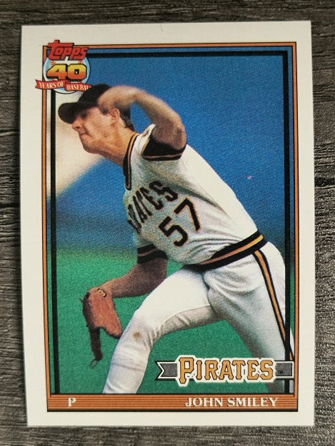 1991 Topps #143 John Smiley