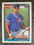 1991 Topps #288 Derrick May