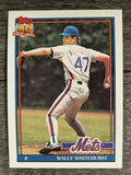 1991 Topps #557 Wally Whitehurst