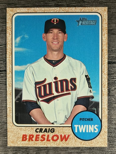 2017 Topps Heritage #655 Craig Breslow