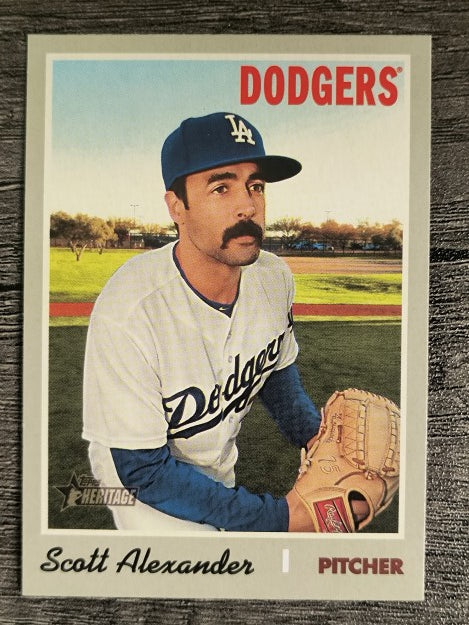 2019 Topps Heritage #690 Scott Alexander