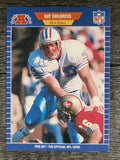 1989 Pro Set #141 Ray Childress/Sacking Joe Montana