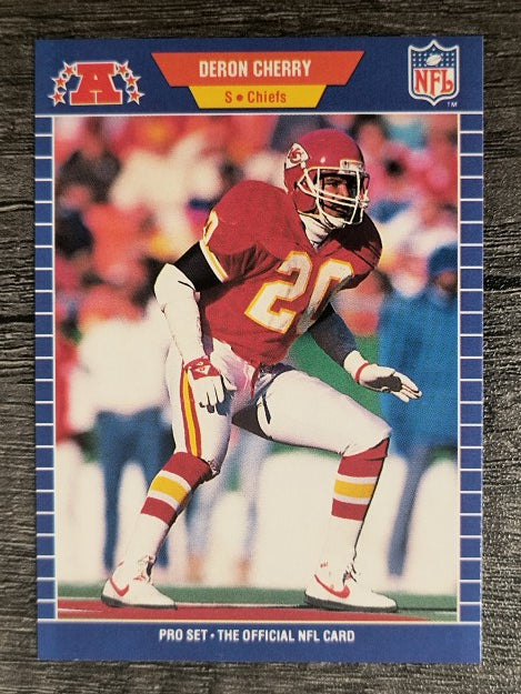 1989 Pro Set #169 Deron Cherry