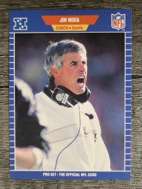 1989 Pro Set #278 Jim Mora CO