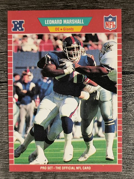1989 Pro Set #288 Leonard Marshall