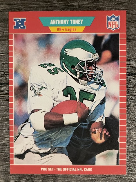 1989 Pro Set #323 Anthony Toney