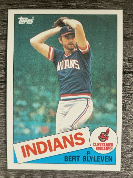 1985 Topps #355 Bert Blyleven