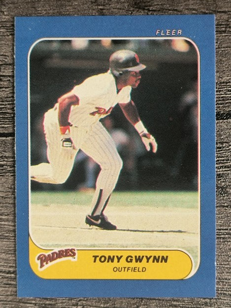 1986 Fleer Mini #69 Tony Gwynn