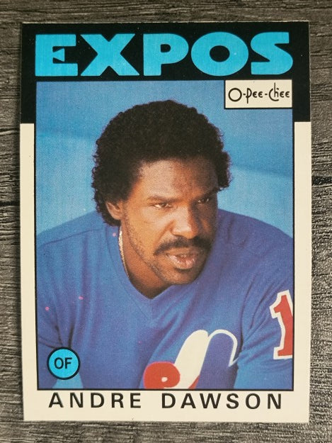 1986 O-Pee-Chee #256 Andre Dawson