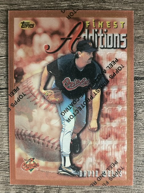 1996 Finest #B252 David Wells B