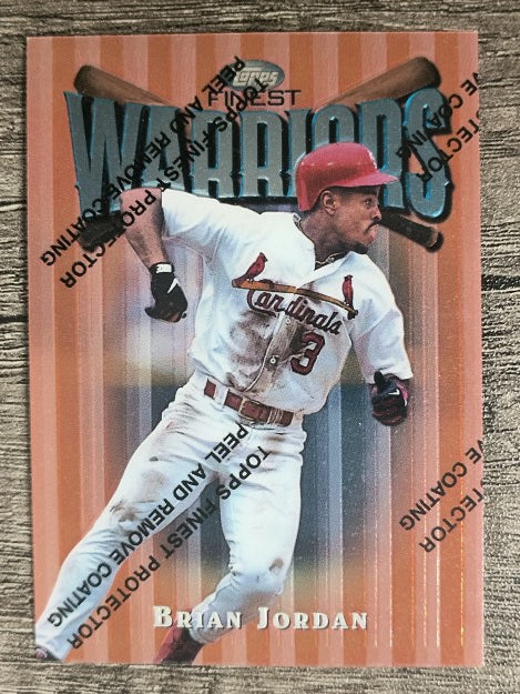 1997 Finest #3 Brian Jordan B