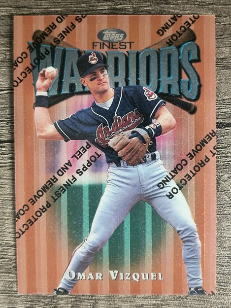 1997 Finest #78 Omar Vizquel B