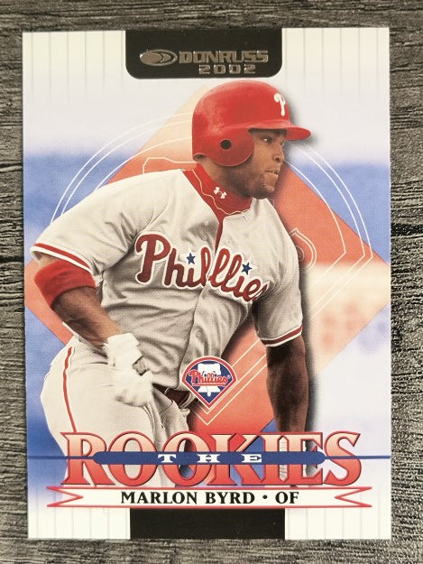 2002 Donruss Rookies #15 Marlon Byrd