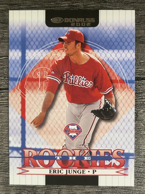 2002 Donruss Rookies #79 Eric Junge RC