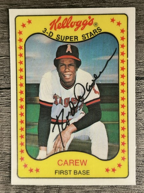 1981 Kellogg's #26 Rod Carew