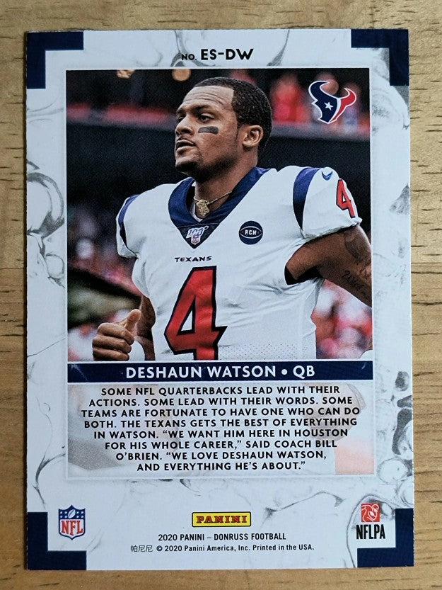 2020 Donruss The Elite Series #29 Deshaun Watson