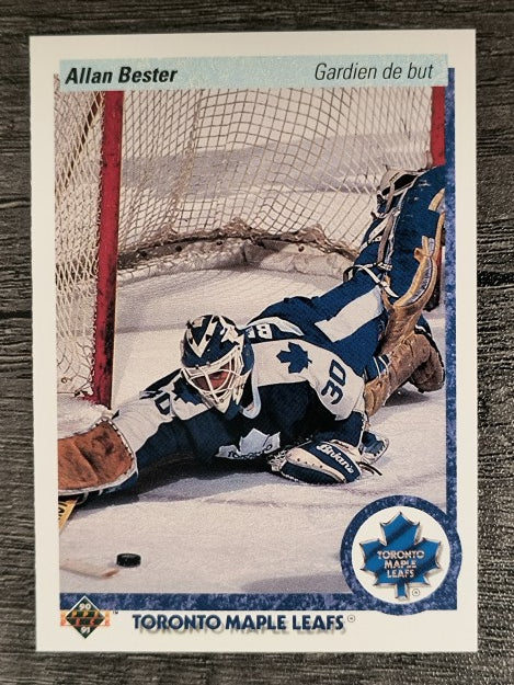 1990-91 Upper Deck French #241 Allan Bester