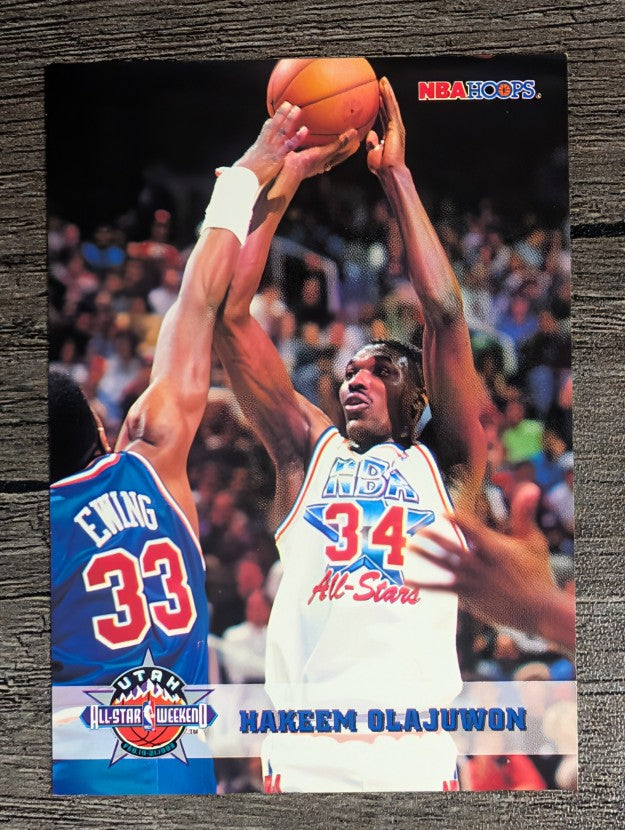 1993-94 Hoops #277 Hakeem Olajuwon AS (NM)