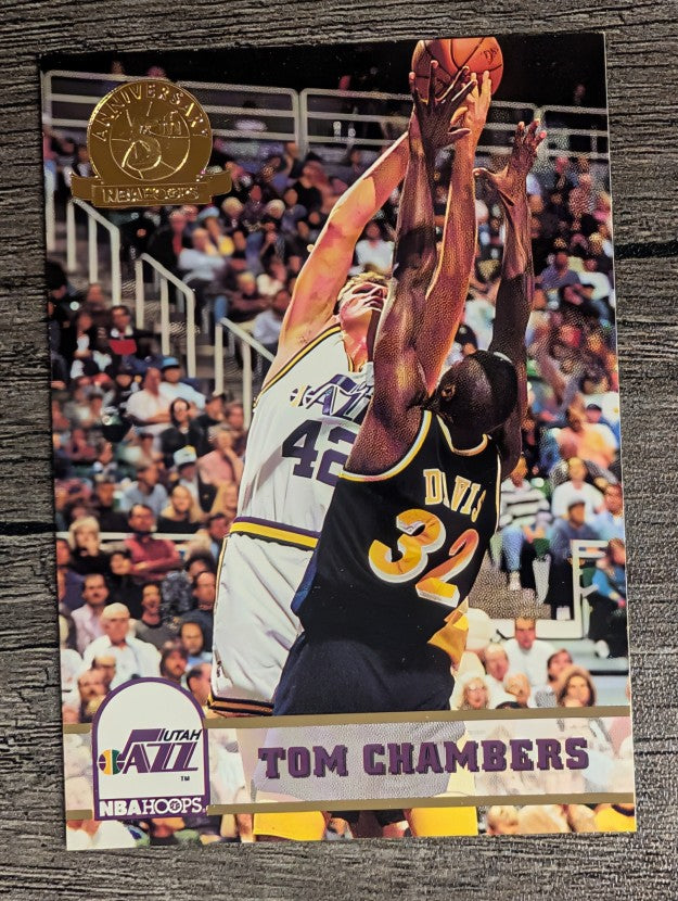 1993-94 Hoops Fifth Anniversary Gold #412 Tom Chambers (NM)