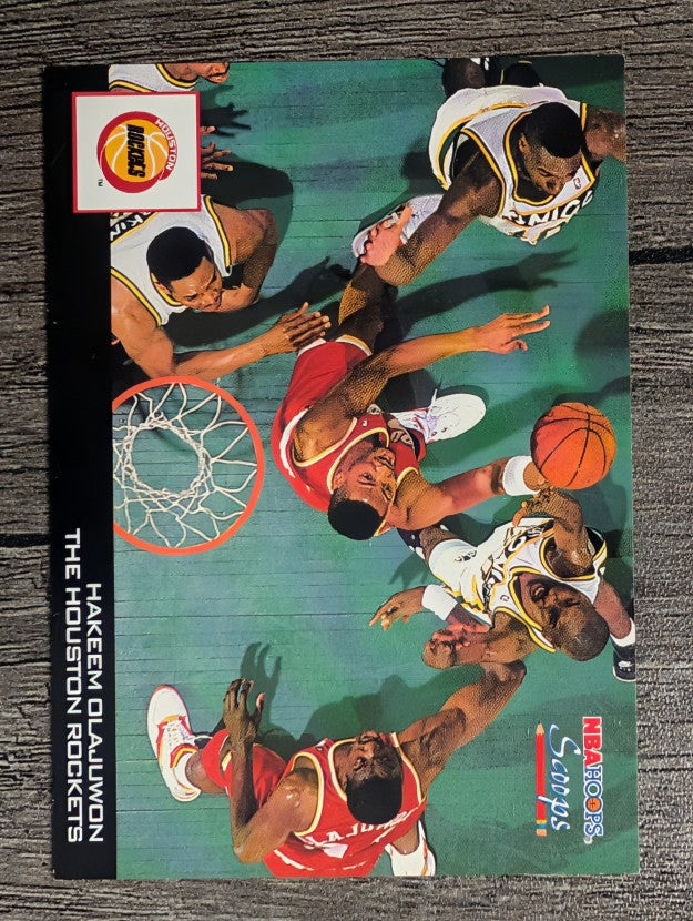 1993-94 Hoops Scoops #HS10 Hakeem Olajuwon (NM)