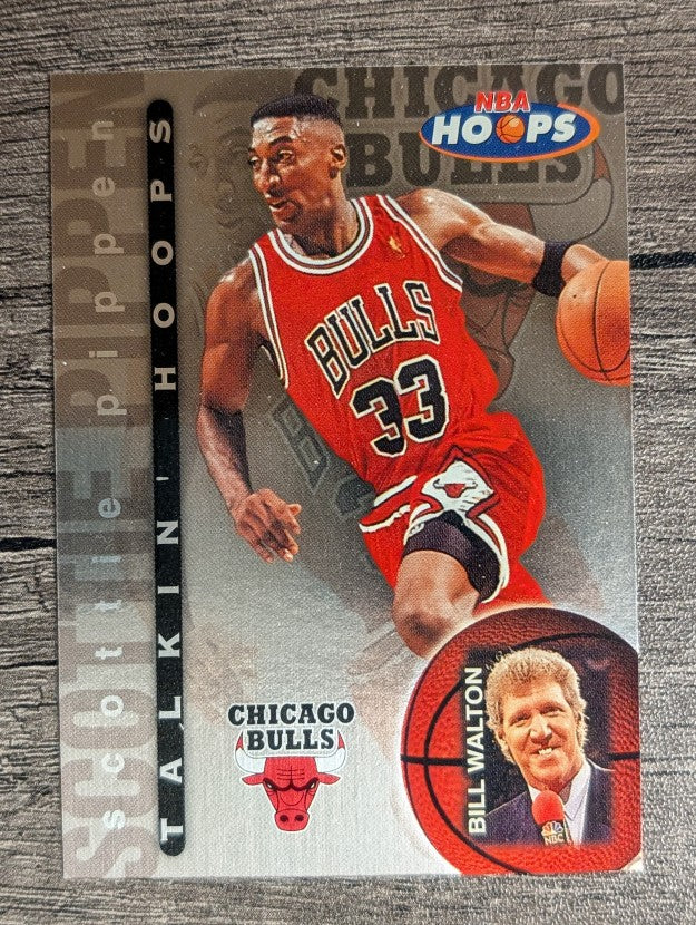 1997-98 Hoops Talkin' Hoops #5 Scottie Pippen (NM)
