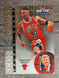 1997-98 Hoops Talkin' Hoops #5 Scottie Pippen (NM)