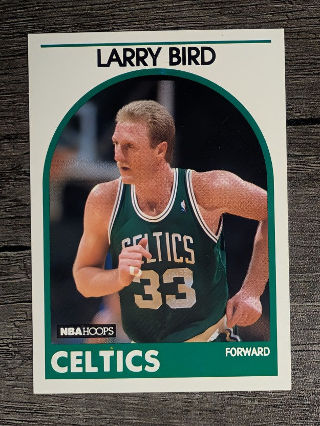 1989-90 Hoops #150 Larry Bird (EXMT)